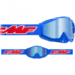 Paire de lunettes POWERBOMB / Masque FMF Rocket Blue - écran Bleu miroir