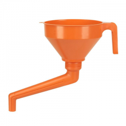 Entonnoir PRESSOL plastique orange diamètre 160mm